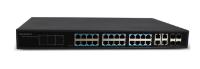 SVB-3724PС (24 POE + 4 Uplink + 4 SFP) Управляемый коммутатор