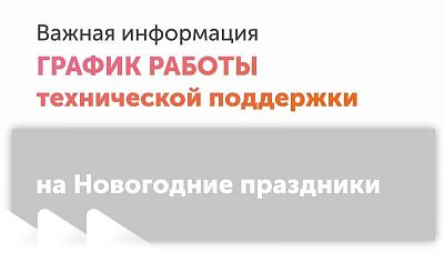 График работы технической поддержки
